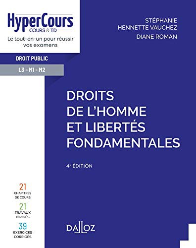 Droits de l'Homme et libertés fondamentales - 4e ed.