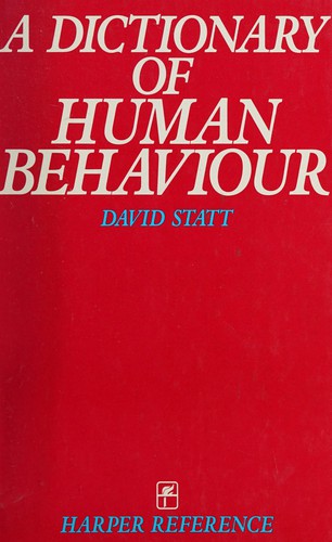 A dictionary of human behaviour