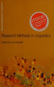 Research methods in linguistics