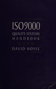 Quality systems handbook