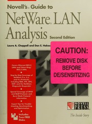 Novell's guide to NetWare LAN analysis