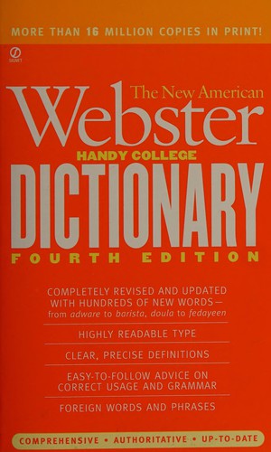 The new American Webster handy college dictionary