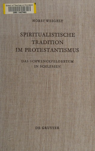 Spiritualistische Tradition im Protestantismus