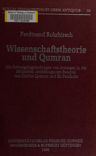 Wissenschaftstheorie und Qumran