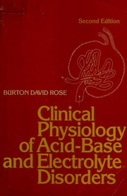 Clinical Physiology of Acid-Based and Electrolyte Disorders
