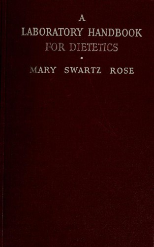 A laboratory handbook for dietetics