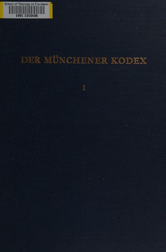 Der Münchener Kodex