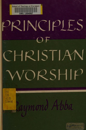 Principles of Christian worship