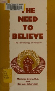 The need to believe