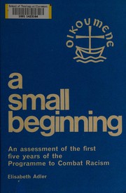 A small beginning