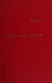 Ballad books and ballad men