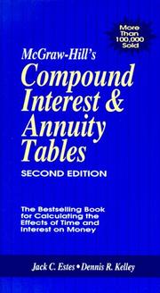 McGraw-Hill's compound interest & annuity tables