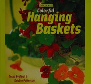 Colourful hanging baskets and other containers