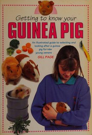 Getting to know your guinea pig