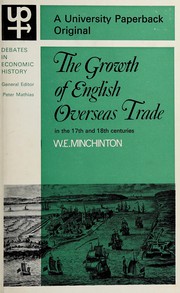 The growth of English overseas trade in the seventeenth and eighteenth centuries