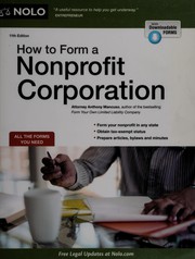How to form a nonprofit corporation