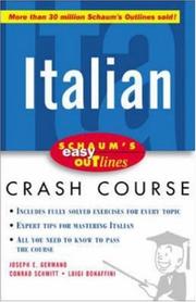 Schaum's Easy Outline of Italian (Schaumªs Easy Outlines Series)