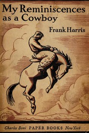 My Reminiscences as a Cowboy