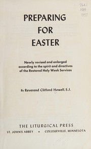 Preparing for Easter
