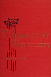 The Supreme Court in a free society