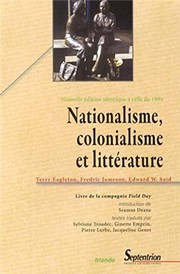 NATIONALISME, COLONIALISME ET LITTERATURE