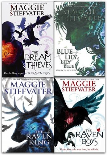 Raven Cycle Series Collection 4 Books Set By Maggie Stiefvater