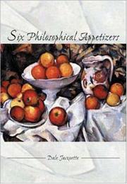 Six philosophical appetizers