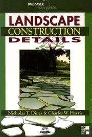 Time-Saver Standards for Landscape Construction Details