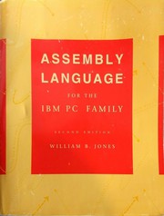 Assembly language for the IBM PC family