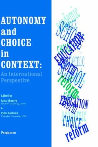 Autonomy and choice in context