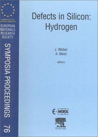 Defects in silicon, hydrogen