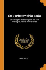 The Testimony of the Rocks