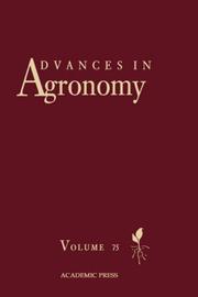 Advances in Agronomy, Volume 72 (Advances in Agronomy)