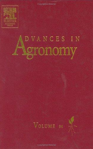 Advances in Agronomy, Volume 84 (Advances in Agronomy)
