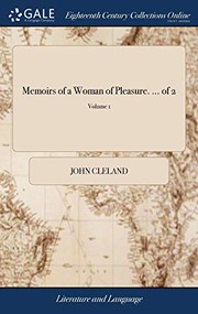 Memoirs of a Woman of Pleasure. ... of 2; Volume 1