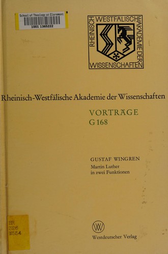Martin Luther in zwei Funktionen