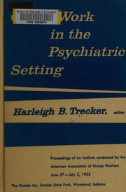 Group work in the psychiatric setting
