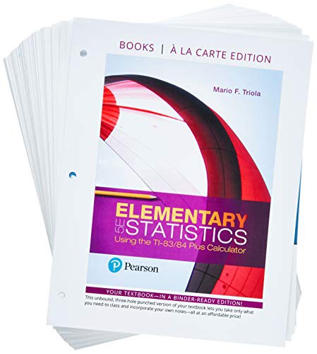 Elementary Statistics Using the TI-83/84 Plus Calculator, Loose-Leaf Edition Plus MyLab Statistics with Pearson eText -- 18 Week Access Card Package
