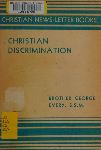 Christian discrimination