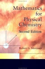 Mathematics for physical chemistry
