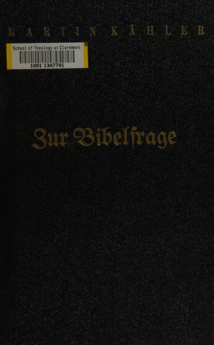 Zur Bibelfrage