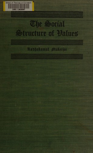 The social structure of values