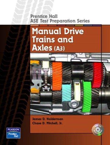 Manual drive trains and axles (A3)