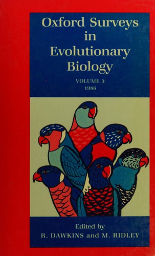 Oxford surveys in evolutionary biology