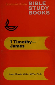 1 and 2 Timothy, Titus, Philemon, Hebrews, James