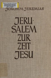 Jerusalem zur Zeit Jesu