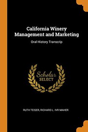 California Winery Management and Marketing