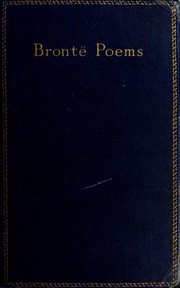 Brontë poems