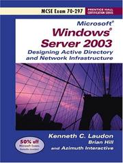 Windows 2003 Server Planning and Maintaining Active Directory (Exam 70-297)
