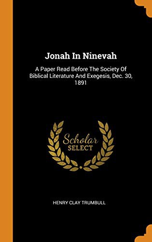 Jonah in Ninevah